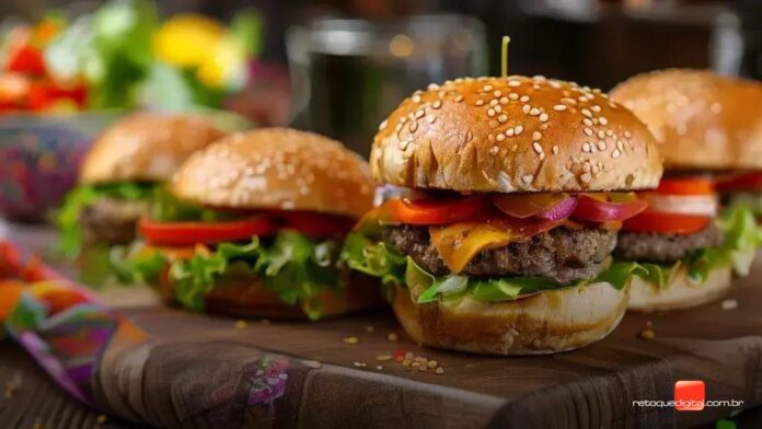 Mini-hambúrguer: a receita prática que todo mundo ama Mini-hambúrguer: a receita prática que todo mundo ama